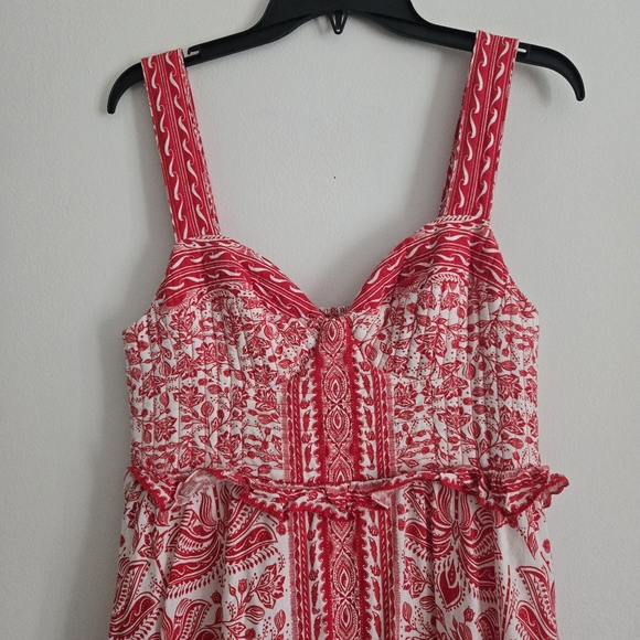 FARM Rio River Ride Midi Dress Size Medium - Picture 3 of 7